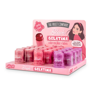 Gelatina color mejillas-labios blush The Fruit Company