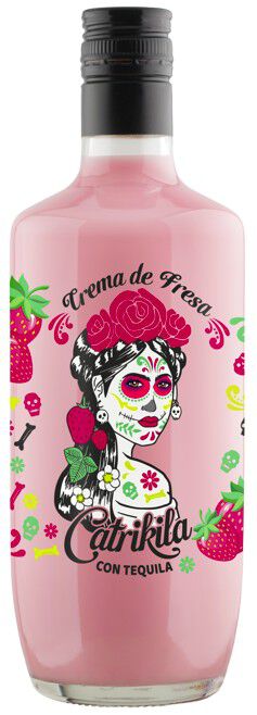 Licor Crema Fresa con tequila Brisamar 70cl