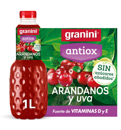 Bebida antioxidante arándanos y uva Granini 1l