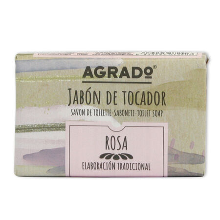 Jabón en pastilla Agrado 115g rosa