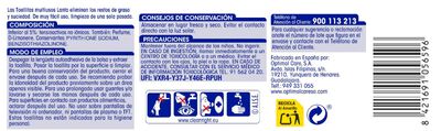 Toallitas limpiadora multiusos Lanta 50 unidades