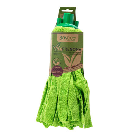 Fregona Bayeco con tiras de microfibras