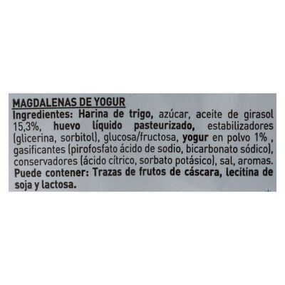 Magdalena Luna 600g con yogur