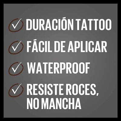 L&aacute;piz de cejas Maybelline Tattoo Brow 03 soft brown