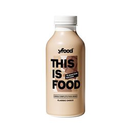 Comida liquida para beber sabor chocolate Yfood 500ml