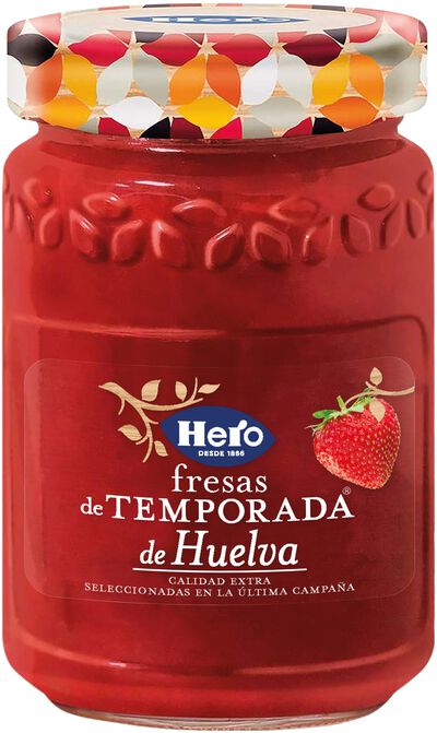 Mermelada fresas extra de temporada Hero 350g