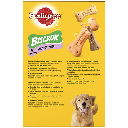 Snack perro Biscrokg Pedigree 500g