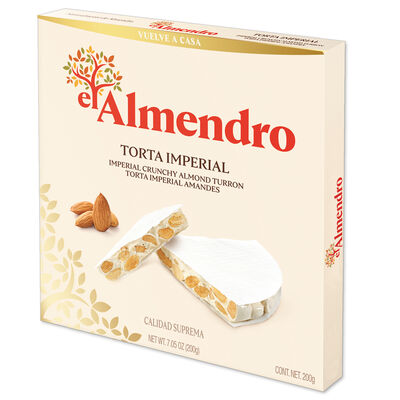 Torta imperial con almendras tostadas y miel El Almendro 200g
