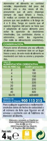 Alimento completo para perro Meque selección 4kg