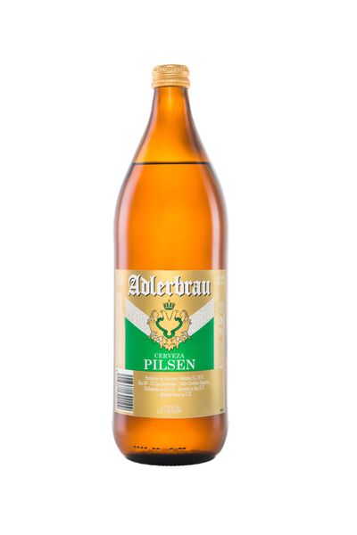 Cerveza rubia Adlerbrau botella 1l