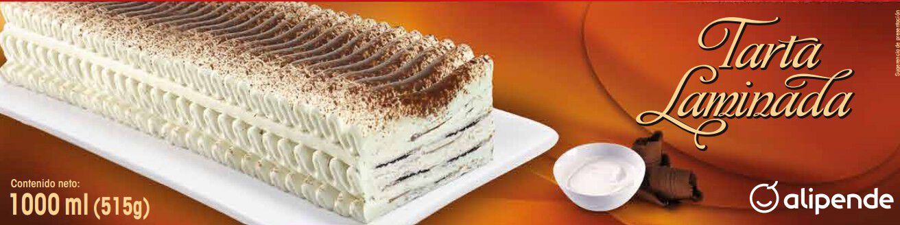 Tarta laminada Alipende 1,1l