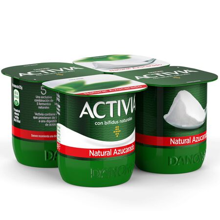 Bífidus Activia pack 4 azucarado