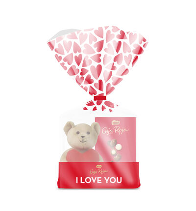 Bombones caja roja Nestlé 143g + Peluche