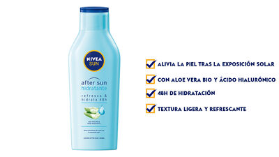 Aftersun Nivea 400 ml refrescante & calma la piel