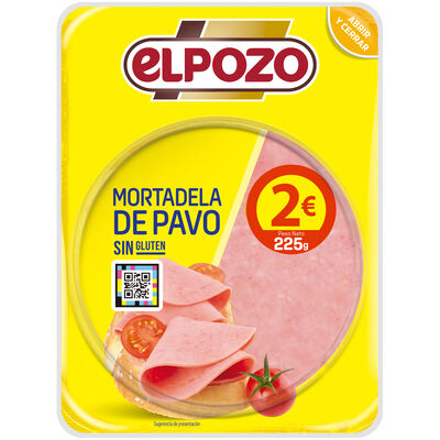 Mortadela de pavo ElPozo 225g