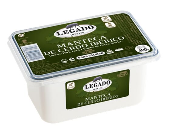 Manteca de cerdo ibérica ElPozo 400g