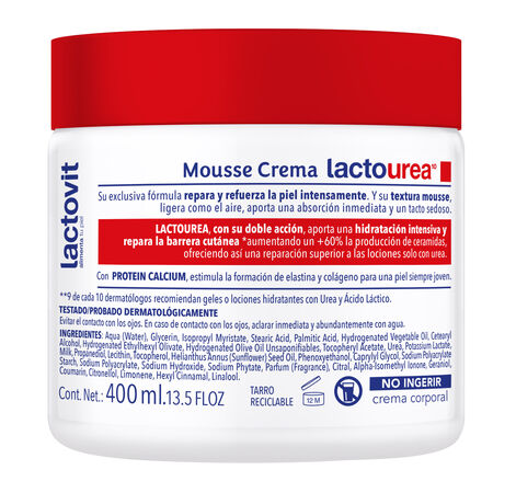Mousse creme Loctourea 400 ml piel seca