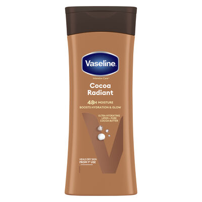 Loci&oacute;n corporal con cacao radiant Vaseline 400 ml