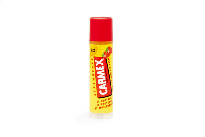 Bálsamo labial stick Carmex 4.25g fresa f15