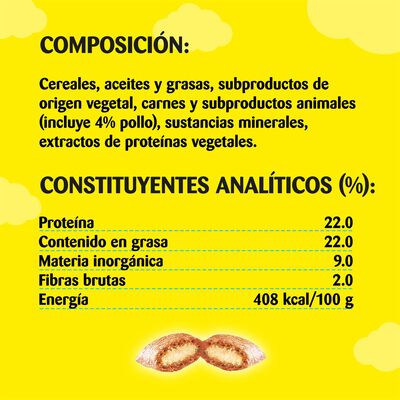 Snack gato Catisfactions pollo 60g