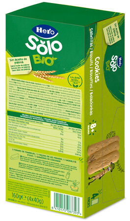 Galletas Hero Solo bio 160g