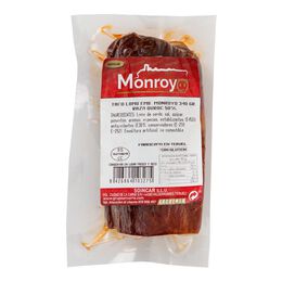 Taco de lomo embuchado raza duroc Monroyo pieza 340g aprox