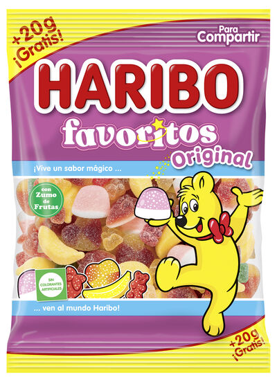 Golosina favoritos original Haribo 170g