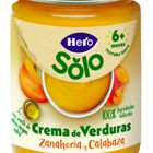 Alimento infantil crema de verduras zanahoria y calabaza para m&aacute;s de seis meses Hero 190 g
