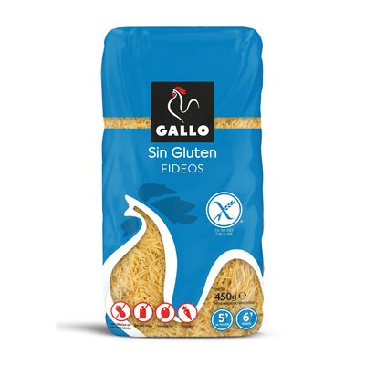 Fideos sin gluten Gallo 450g