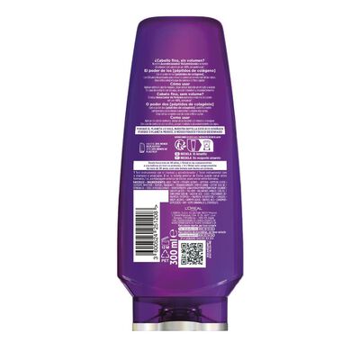 Acondicionador volumizador Elvive 300ml collagen lifter