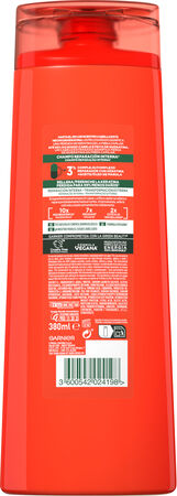 Champú fortificante Fructis 380ml adiós daños