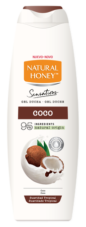 Gel de ducha Natural Honey 650 ml Coco