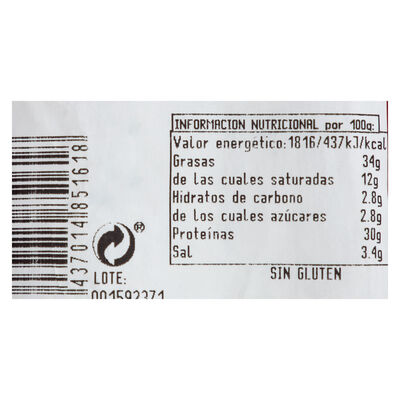 Longaniza de pay&eacute;s Pirineu pieza 230g