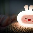 Muñeco silicona con luz Gio Sleepy Bunny