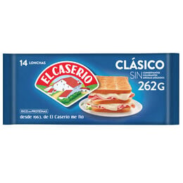 Queso Fundido En Lonchas El Caserío 14 Unidades