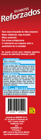 Guantes reforzados Lanta talla mediana
