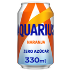 Refresco Zero Aquarius naranja 33cl