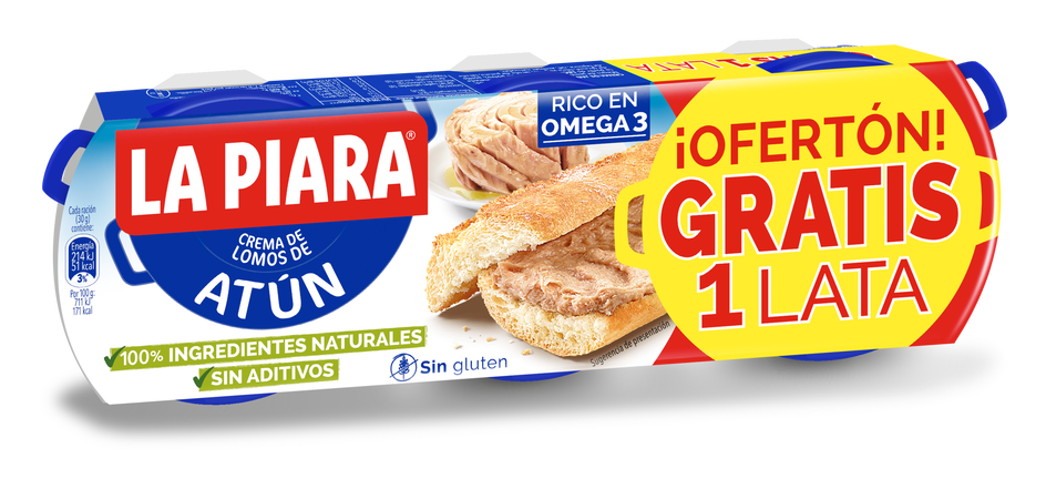 Paté de Atún La Piara P2+1