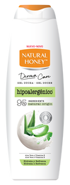 Gel de ducha natural con aloe vera y vitamina e Natural Honey 650 ml