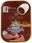 Filetes de anchoa en aceite de oliva serie oro 7/10 unid Codesa 55g