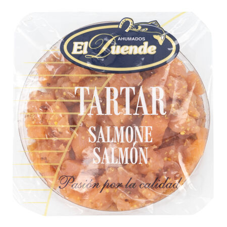 Tartar de salmón marinado El Duende 80g