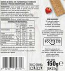 Barrita de avena eco sabor fresa y manzana Alipende 150g