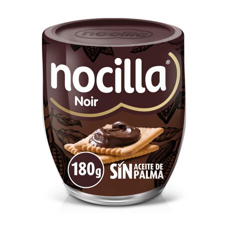 Crema de cacao y avellanas Nocilla 180g noir