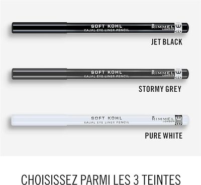 L&aacute;piz de ojos Rimmel Soft Kohl 061 black