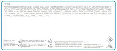 Eau de toilette Caravan mujer 150ml n&ordm;39