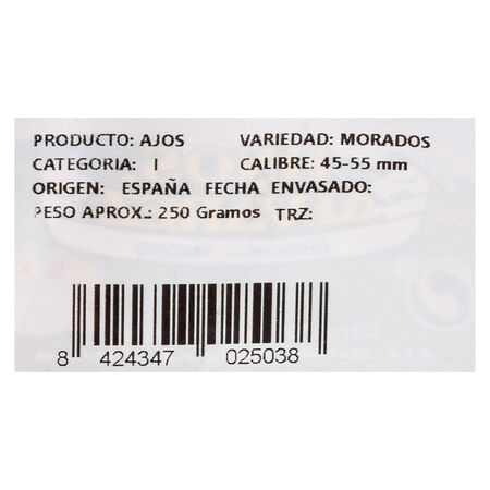 Ajo morado 250g