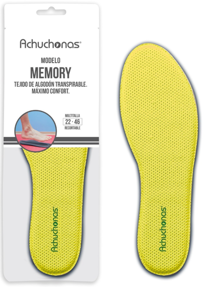 Plantilla modelo memory antiolor Achuchonas talla 37-38