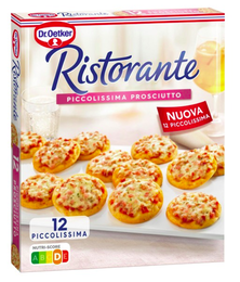 Pizza piccolissima ristorante con prosciutto Dr Oetker 288g