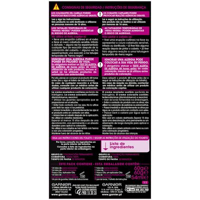 Tinte de cabello sin amon&iacute;aco Garnier Olia n&ordm; 9 rubio muy claro