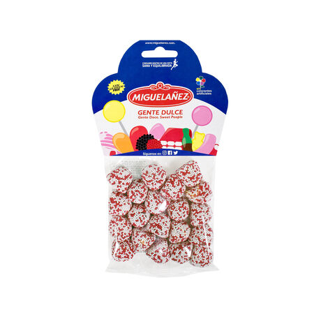 Golosina mora blanca y roja Miguelañez 150g